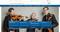 Desktop Screenshot of chursaechsische-philharmonie.de